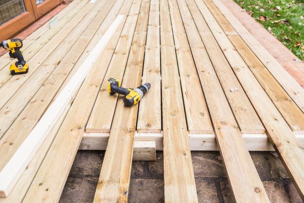 Damaged Deck Boards Repair in Bowie