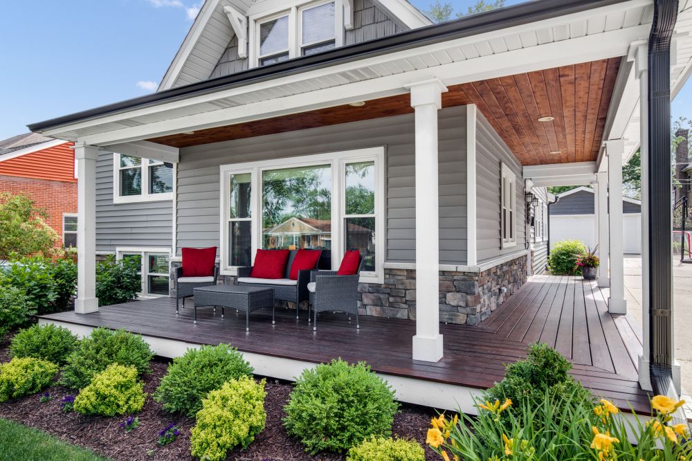 Porch Pillar Repair in Bowie