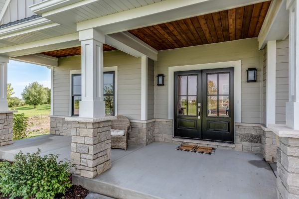 Porch Post Replacement in Bowie