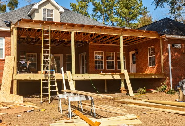 Sagging Deck Repair in Bowie