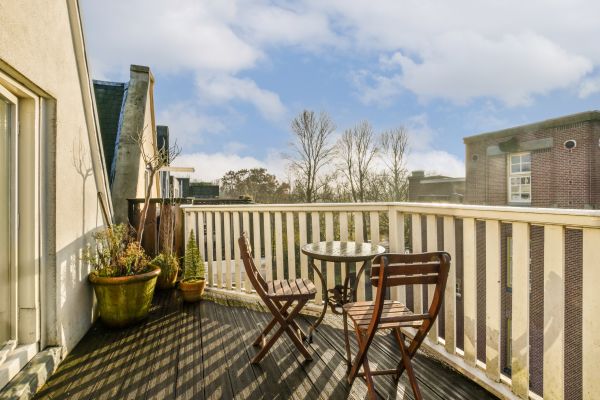 Balcony Post Replacement in Bowie