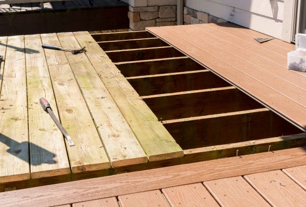Deck Floor Replacement in Bowie
