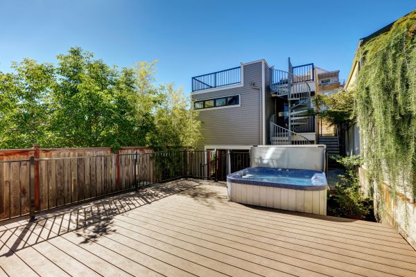 Hot Tub Deck Installation in Bowie