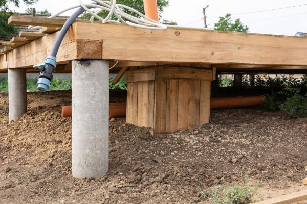 Deck Foundation Repair in Bowie