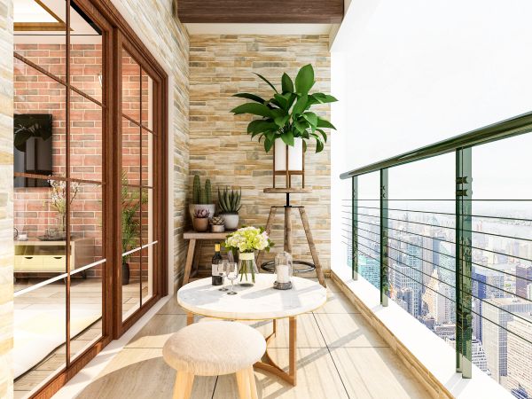 Balcony Post Repair in Bowie